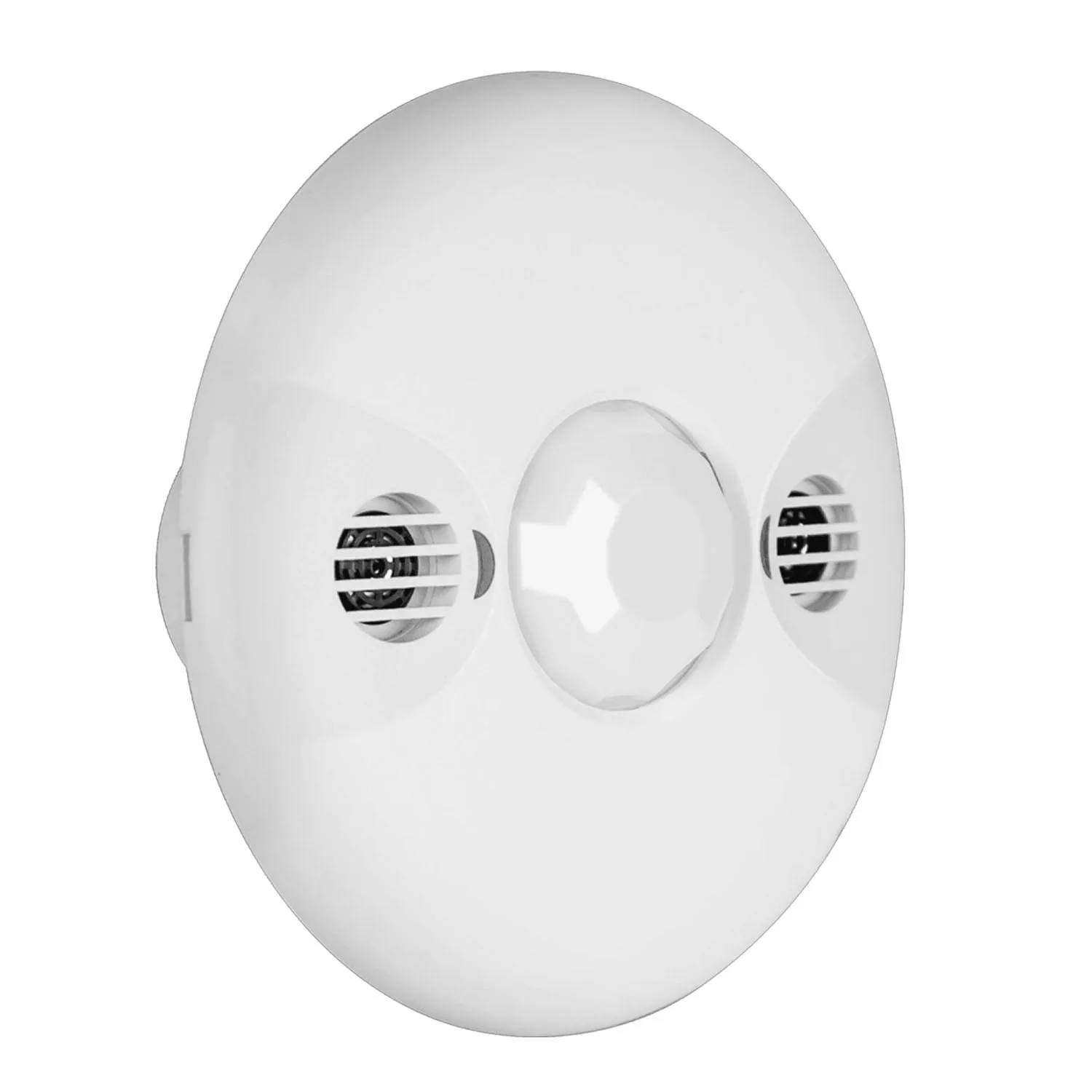 24V PIR/Ultrasonic Dual Technology Ceiling Motion Sensor White