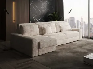 Aria Functional Sectional Sofa with bed and storage