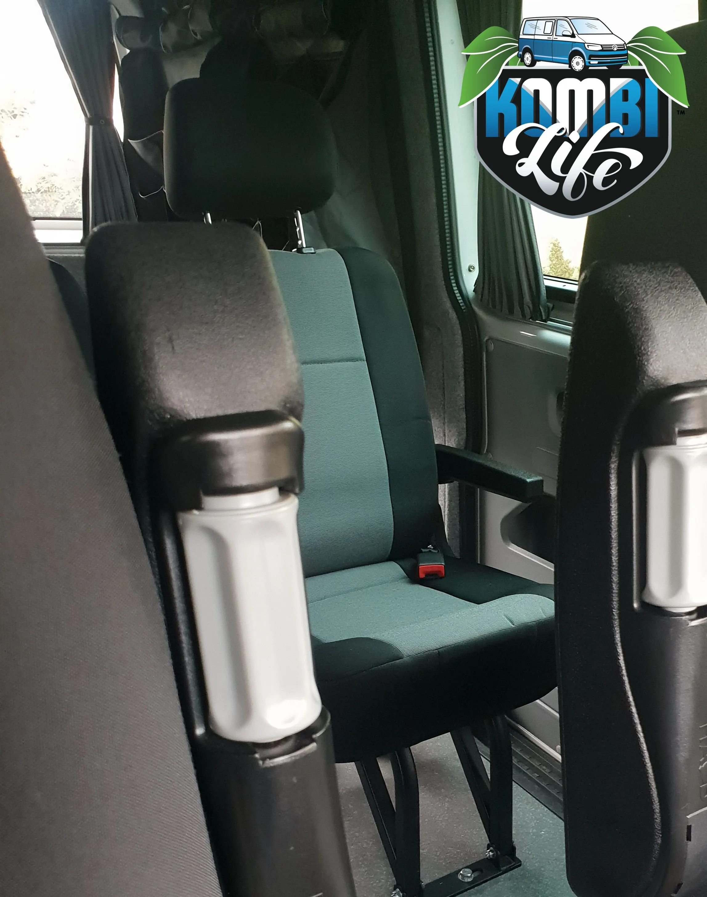 Armrests for VW Transporter or Caravelle Seats - PAIR