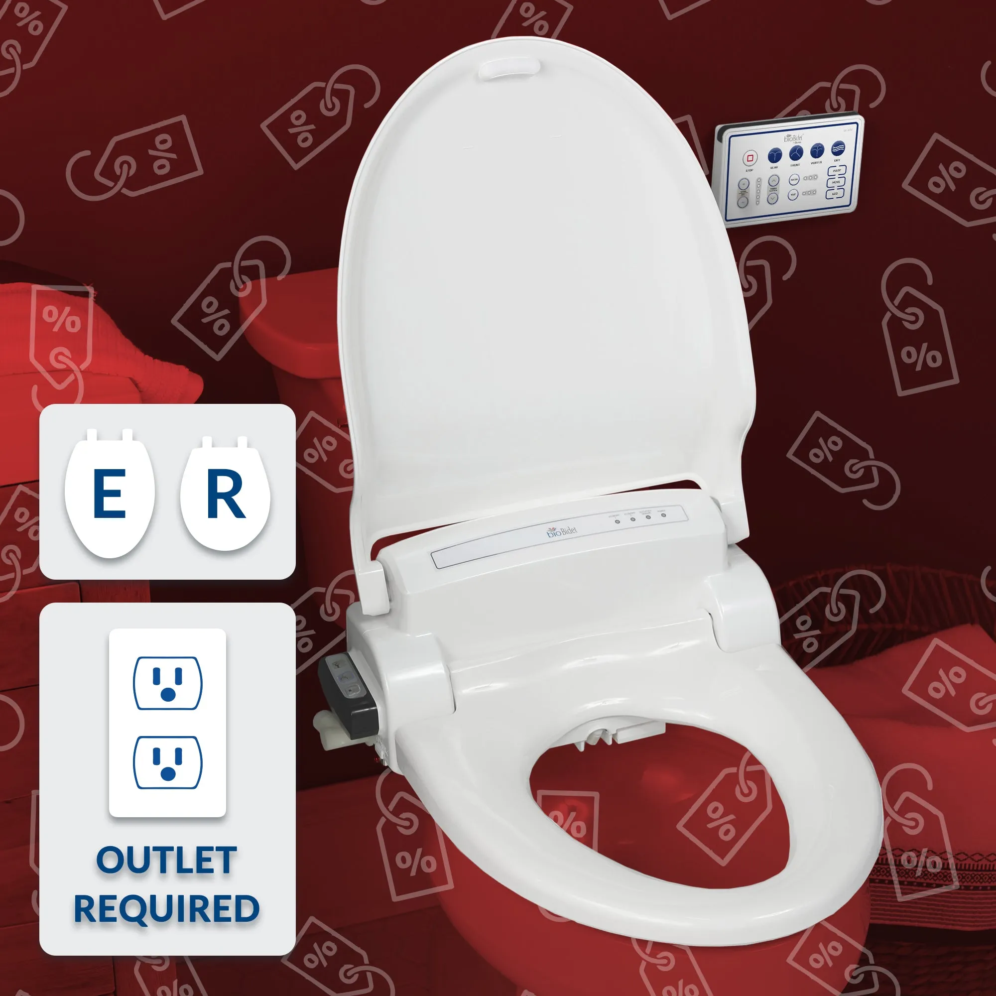 BB-1000 Supreme Bidet Toilet Seat