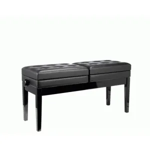 Beale BPB990 BK Dual Adjustable Duet Piano Bench