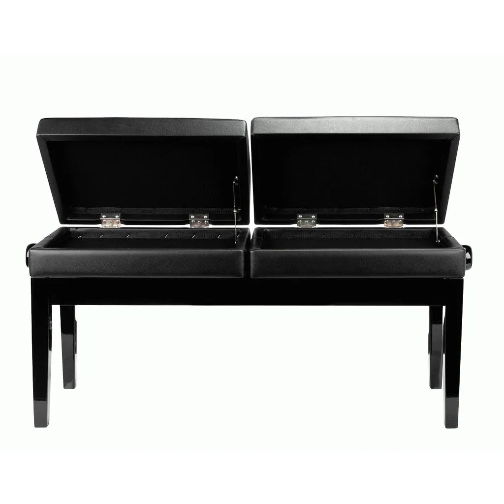 Beale BPB990 BK Dual Adjustable Duet Piano Bench