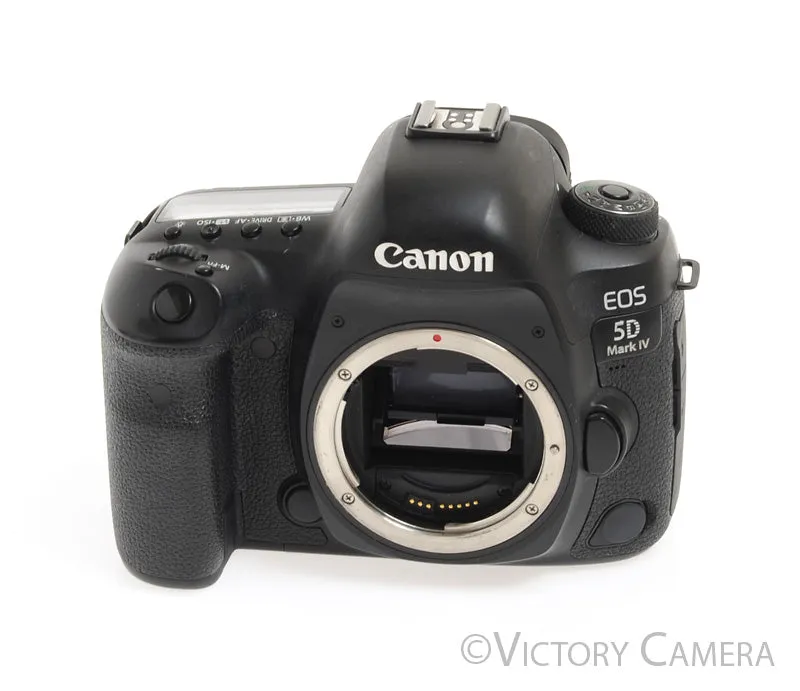 Canon EOS 5D Mark IV 30.4MP 4k Video Full Frame DSLR Camera Body