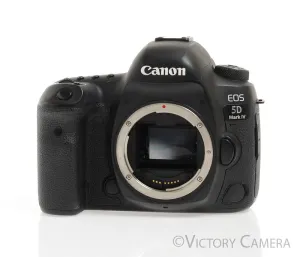 Canon EOS 5D Mark IV 30.4MP 4k Video Full Frame DSLR Camera Body