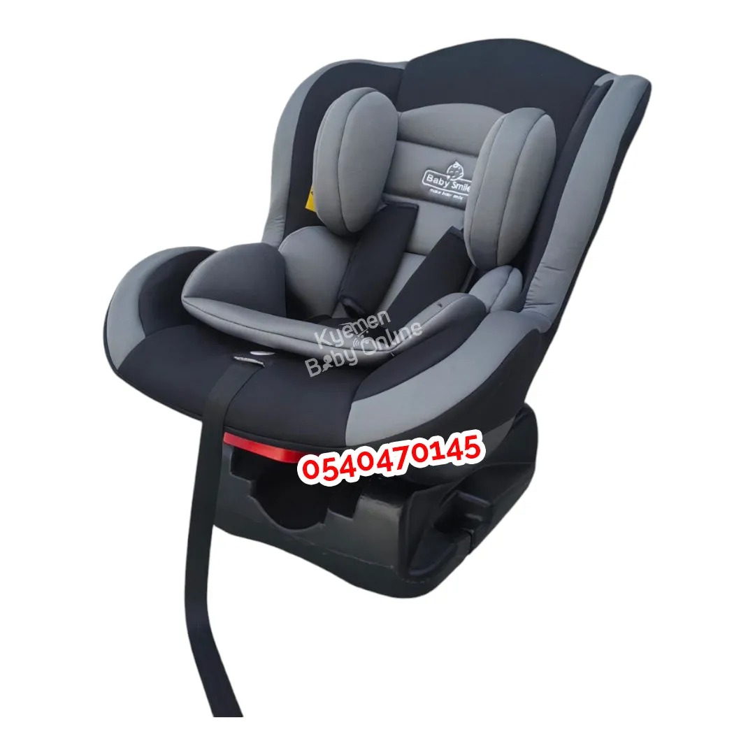 Car Seat (Baby Smile) Grey