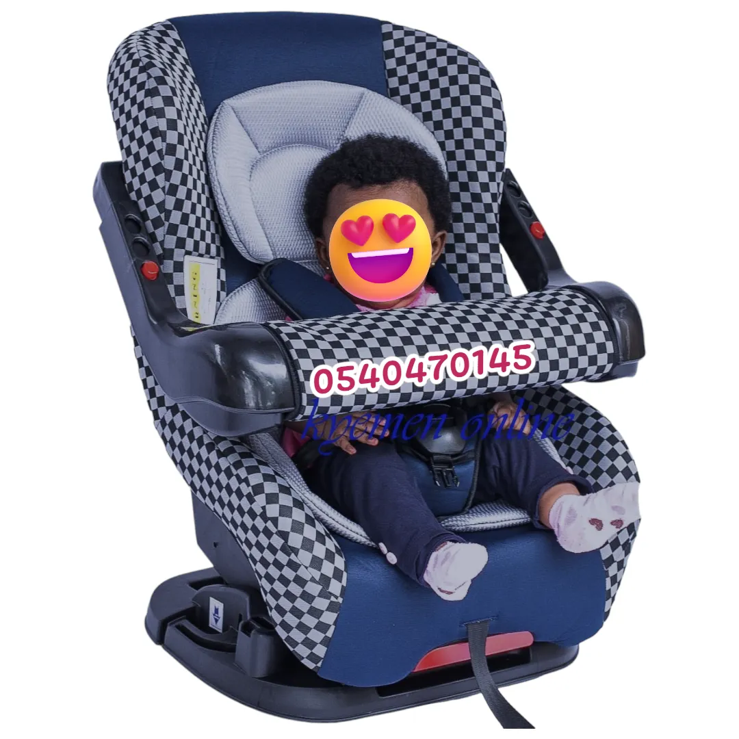 Car Seat (HB901) Navy Checkered