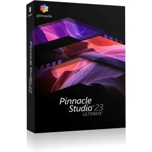 Corel Pinnacle Studio 23 Ultimate  Advanced Video Editing PC Disc