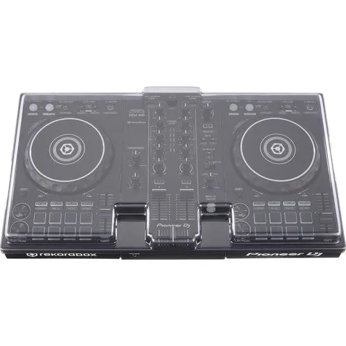 Decksaver DSLE-PC-DDJ400 Pioneer DDJ-400 Cover for Pioneer DDJ-400 Controllers