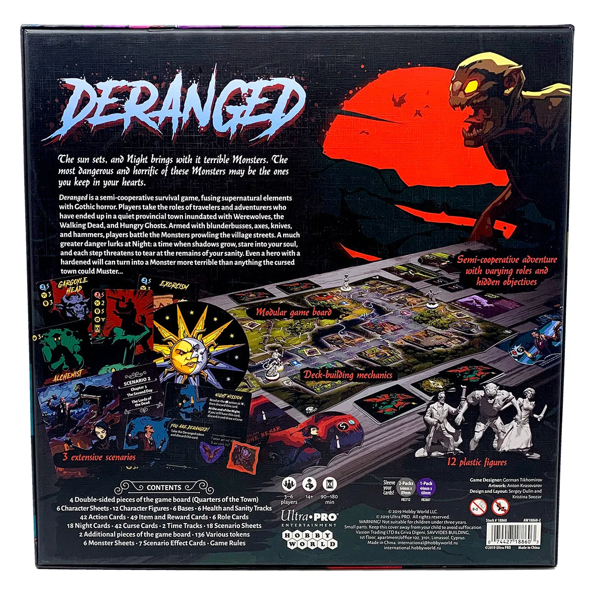 Deranged: A Semi-Cooperative Game for Ages 14 