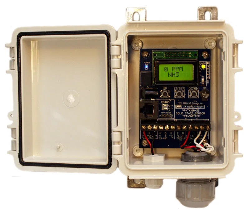 Gas Sensor Transmitter for Figaro Series TGS and MQ Series Solid State Sensors