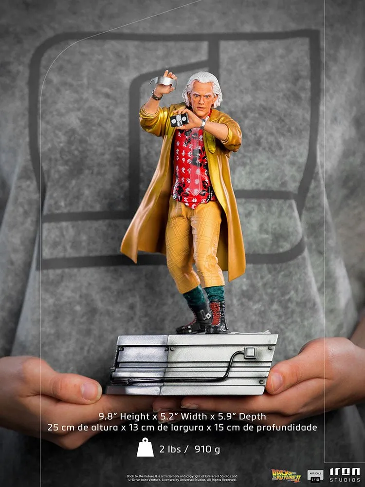 Iron Studios Back to the Future II Doc Brown BDS Art Scale 1/10 Scale Statue