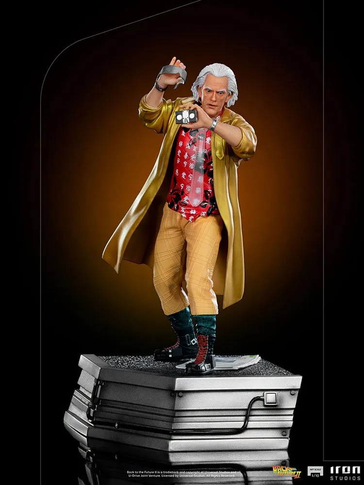 Iron Studios Back to the Future II Doc Brown BDS Art Scale 1/10 Scale Statue