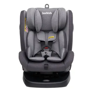 Jovikids Angel ISOFIX Rotating Carseat 360° Group 0/1/2/3 (Grey)