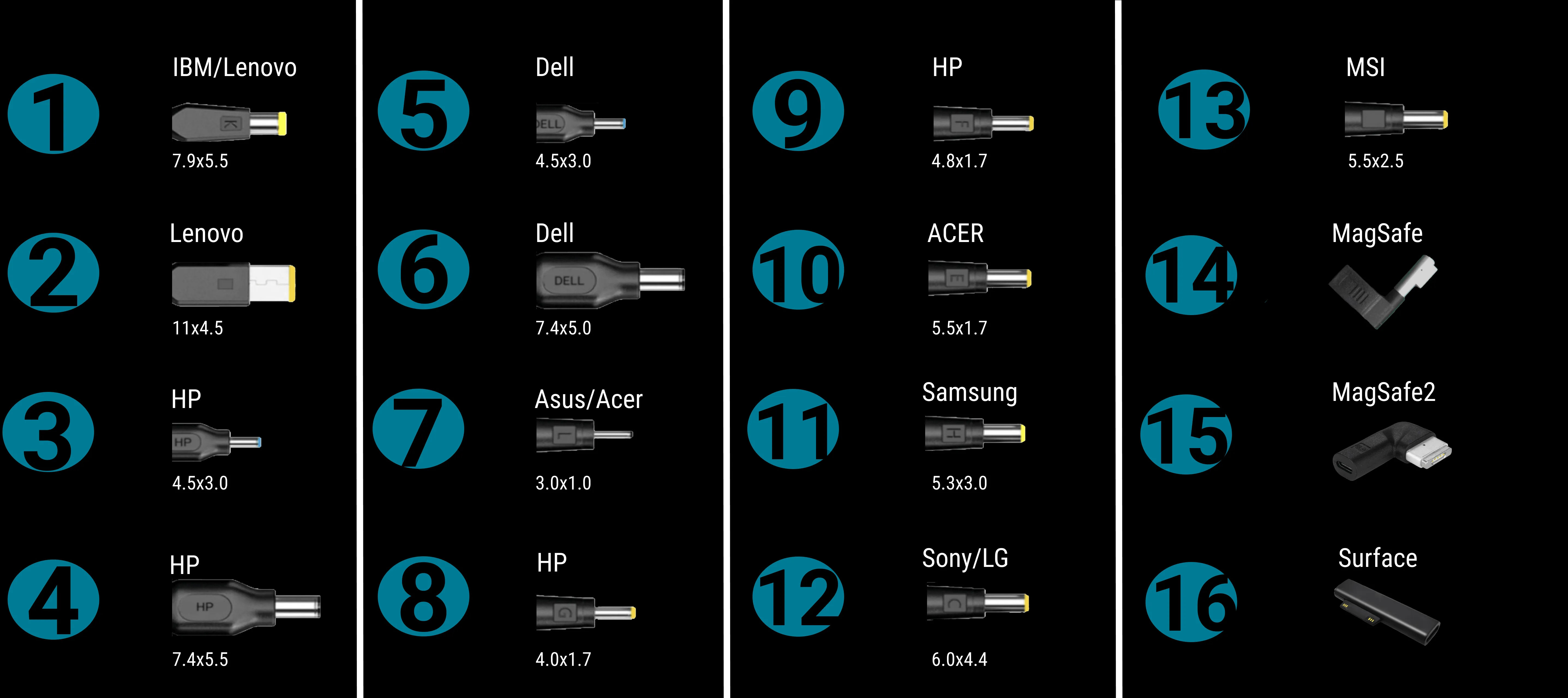 Laptop Adapters