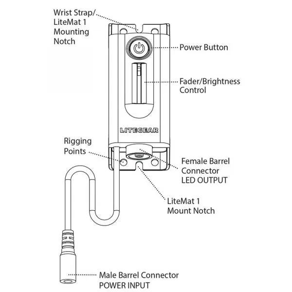 LiteGear Dimmer EFX-FIRE MICRO-SING