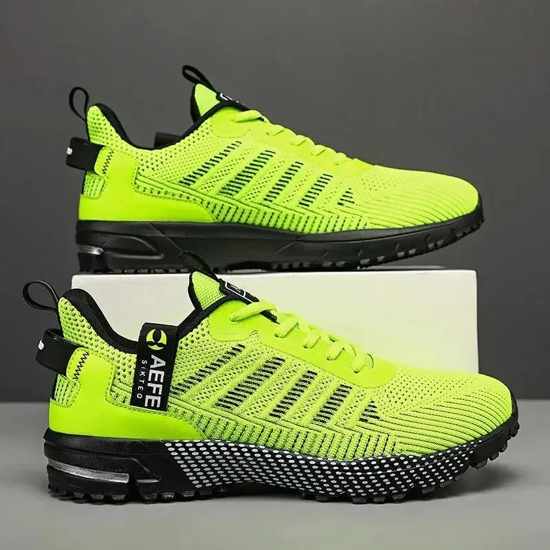 Men Running Shoes Breathable Outdoor Lightweight Sneakers Comfortable Athletic Training Footwear | 7759