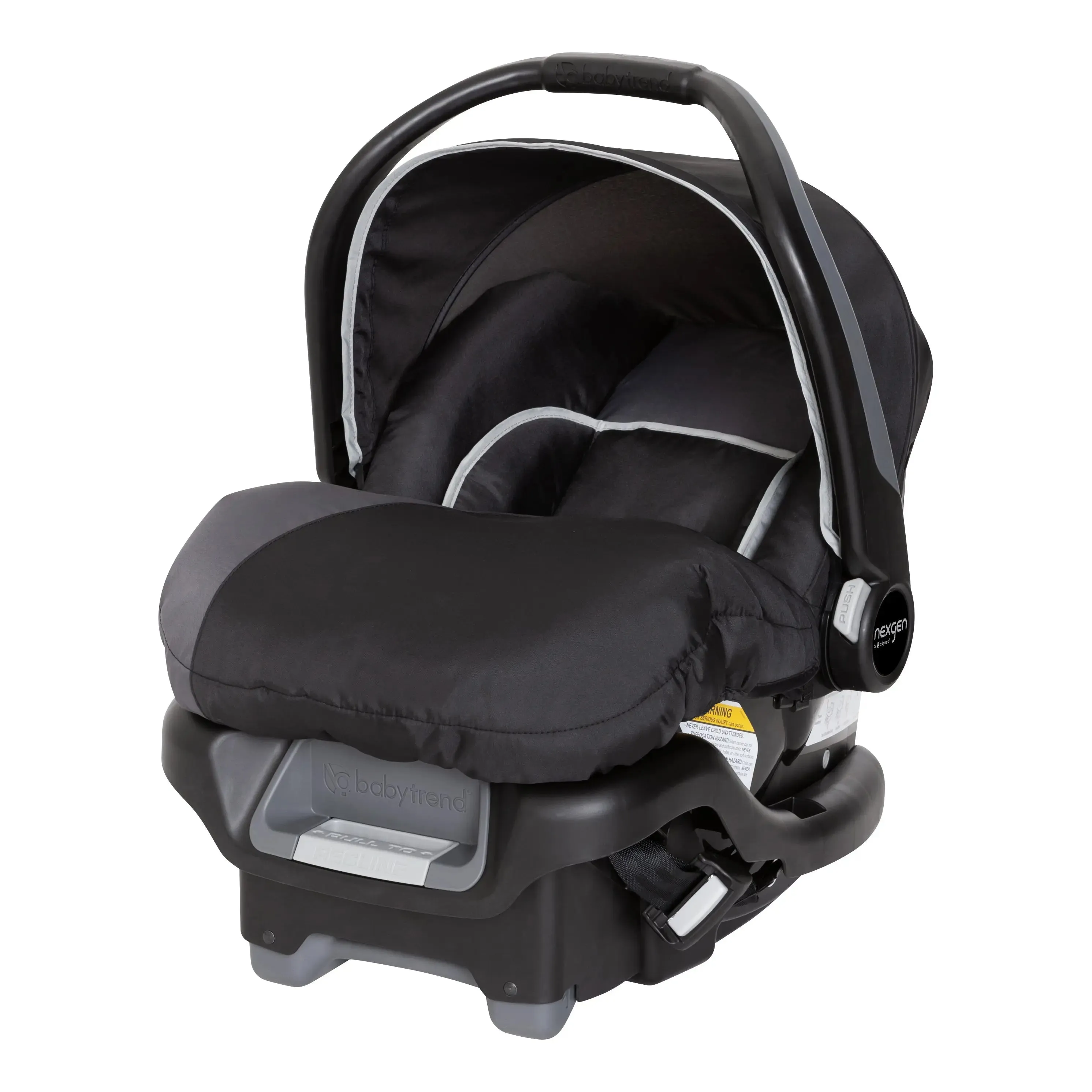 NexGen® Ally™ 35 Infant Car Seat with Comfy Cover - Castle Black