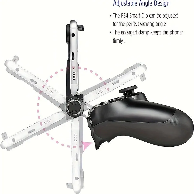 OUBANG Phone Mount for PS4 Controller Enhanced Gaming Experience for Mobile Play