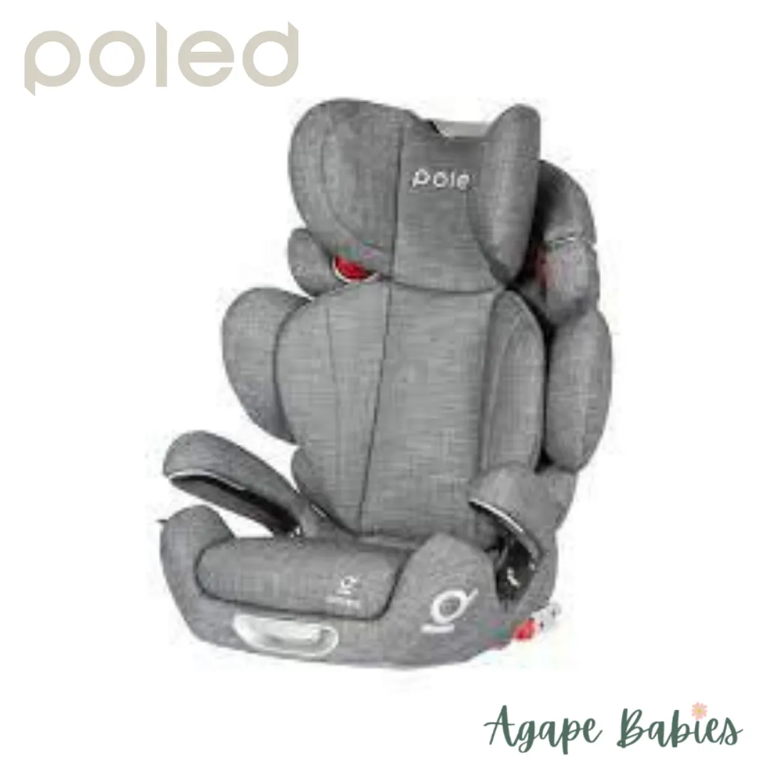 Poled Ball-Fix Pro Junior Car Seat - Manhattan Gray (3 Year Local Warranty)