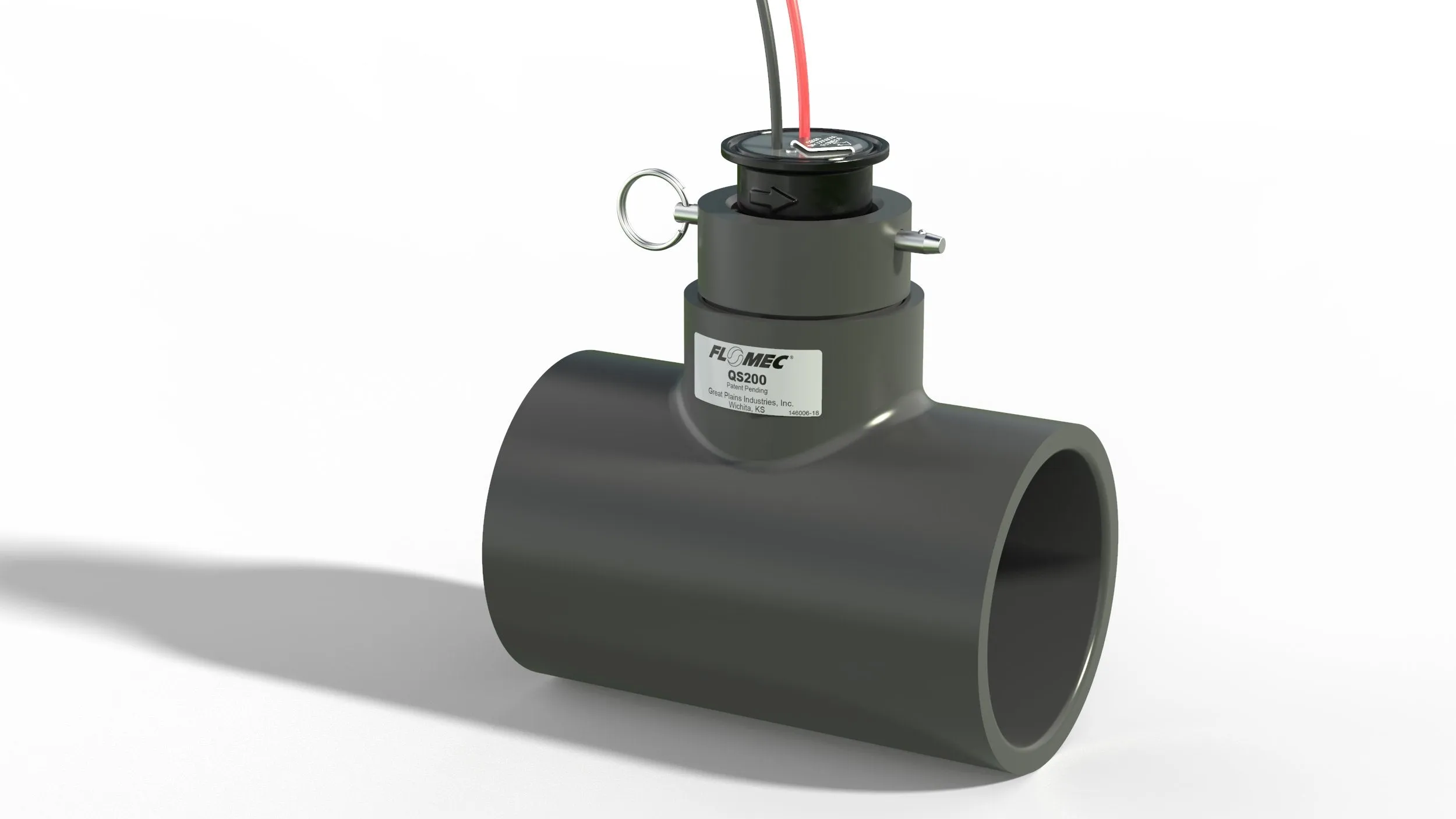 QS200 Ultrasonic Irrigation Flow Sensor