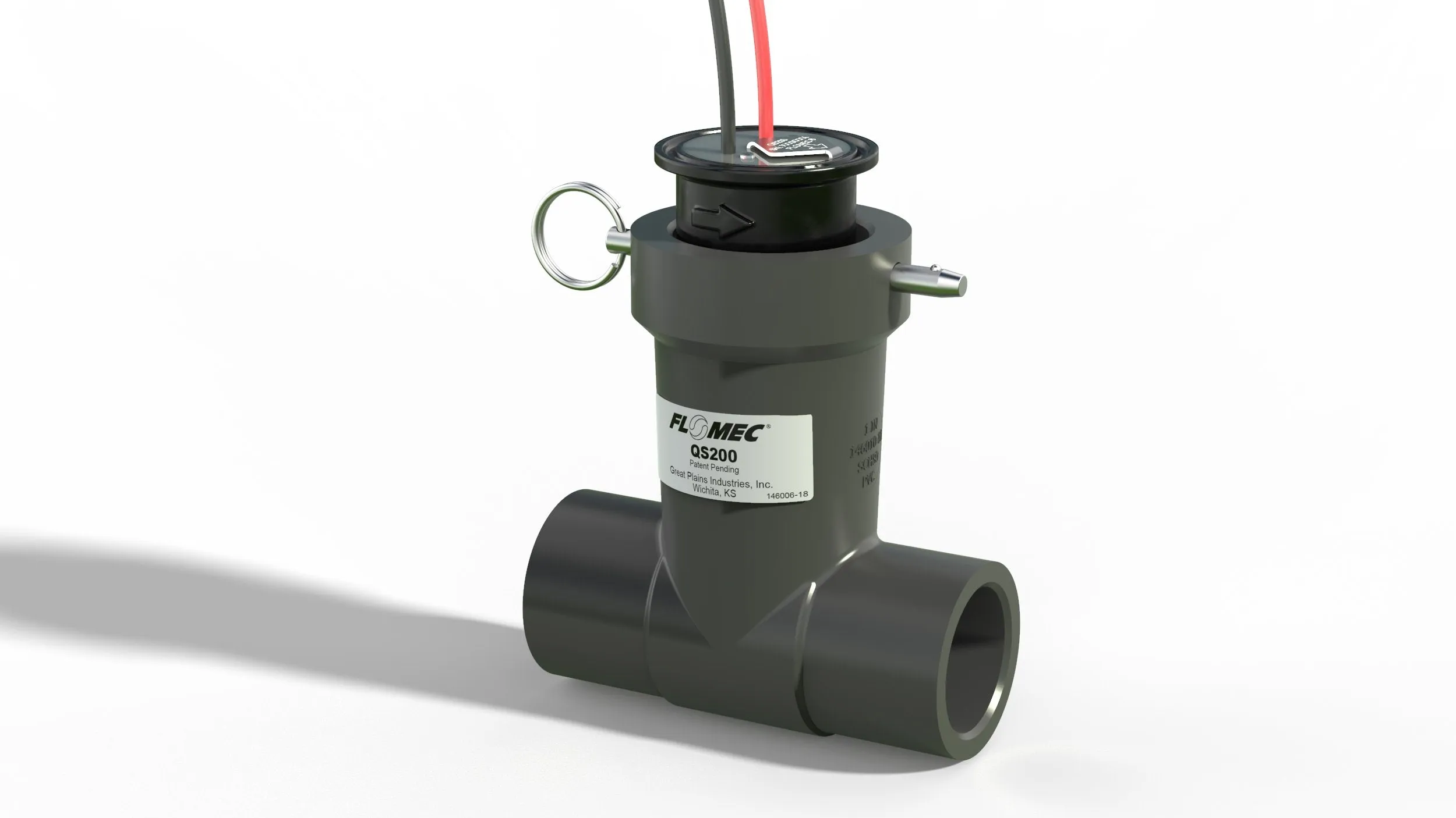 QS200 Ultrasonic Irrigation Flow Sensor