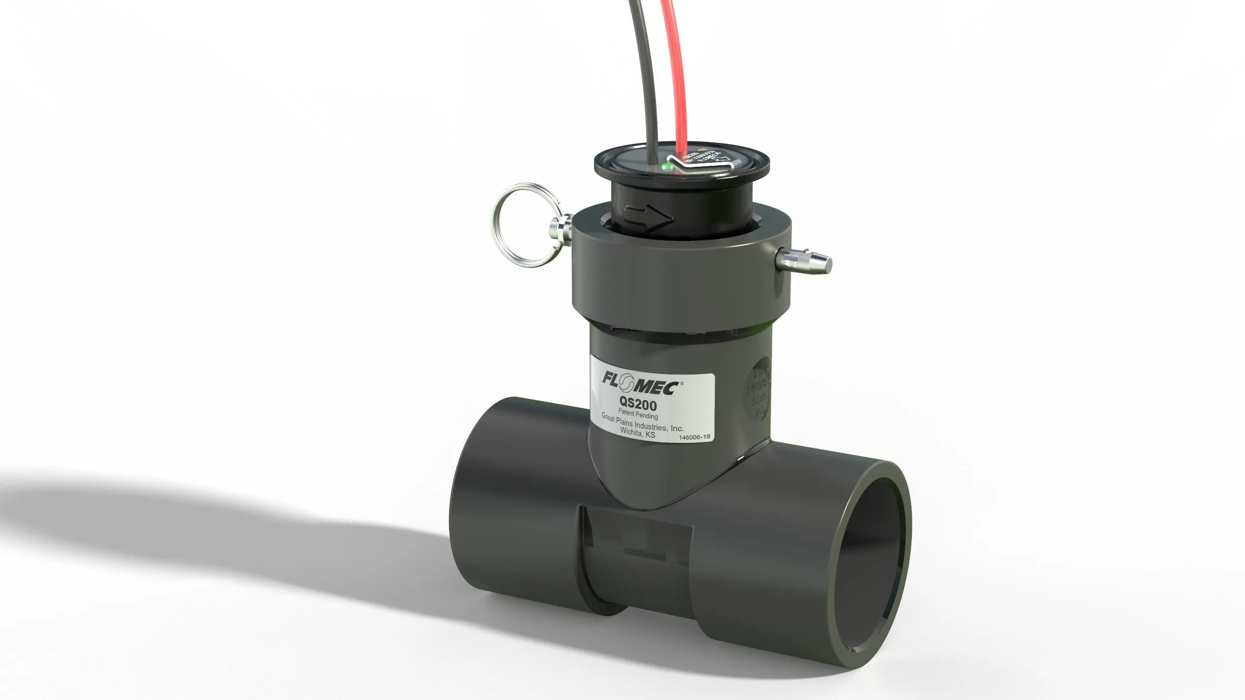 QS200 Ultrasonic Irrigation Flow Sensor