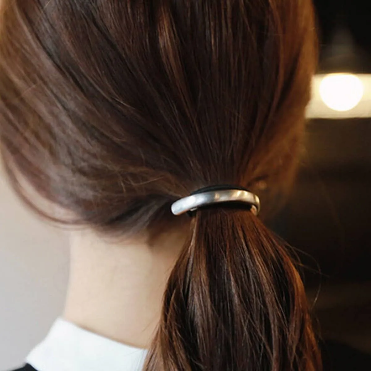 Simple Gold Hair Tie