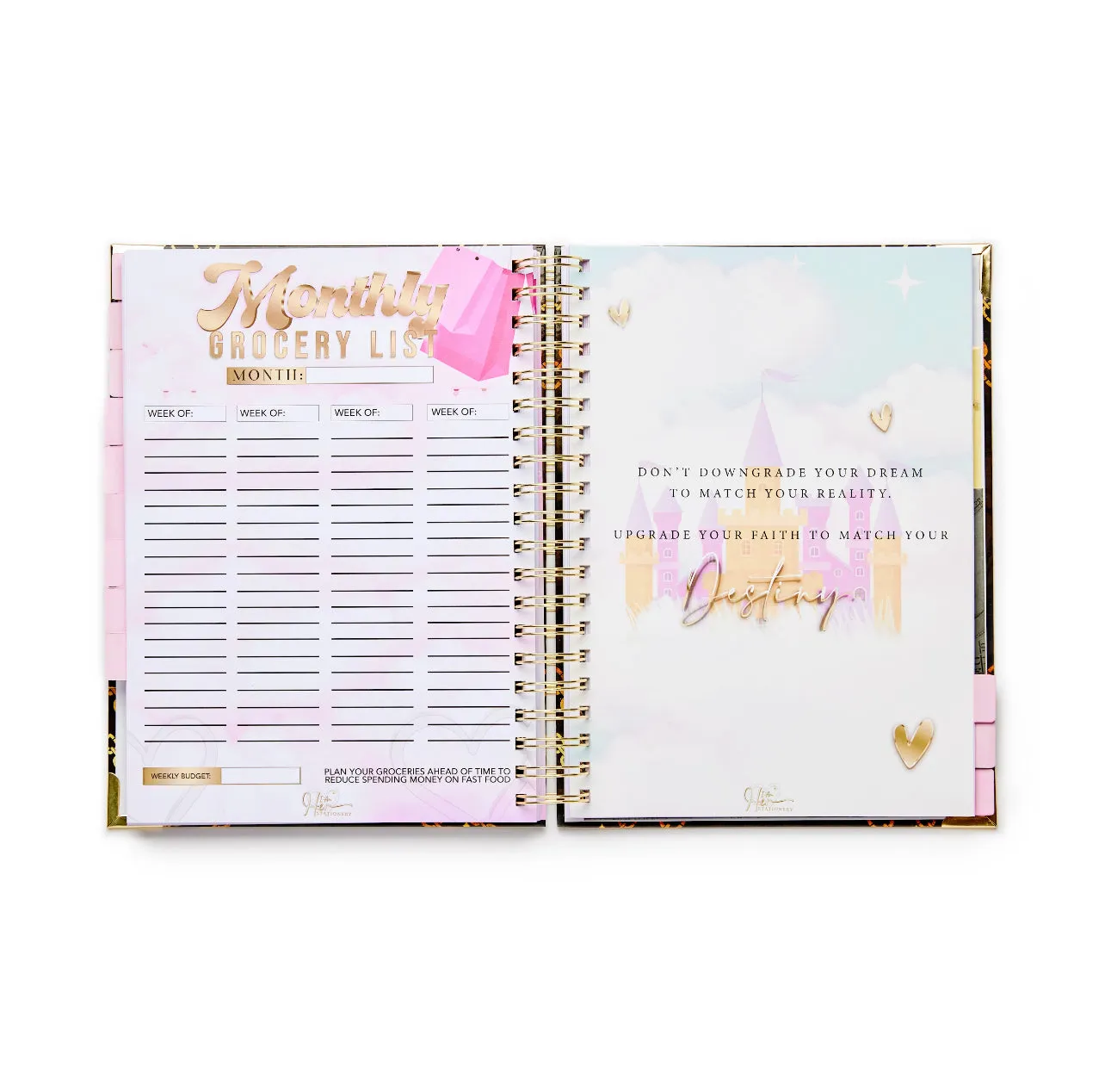 The Dreamscape Financially Flawless Planner