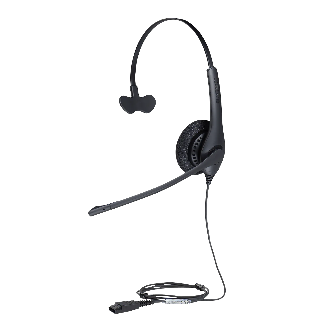 VOIP IP Headset - Jabra Biz 1500 Mono QD Headset with Detachable USB Bottom Cord