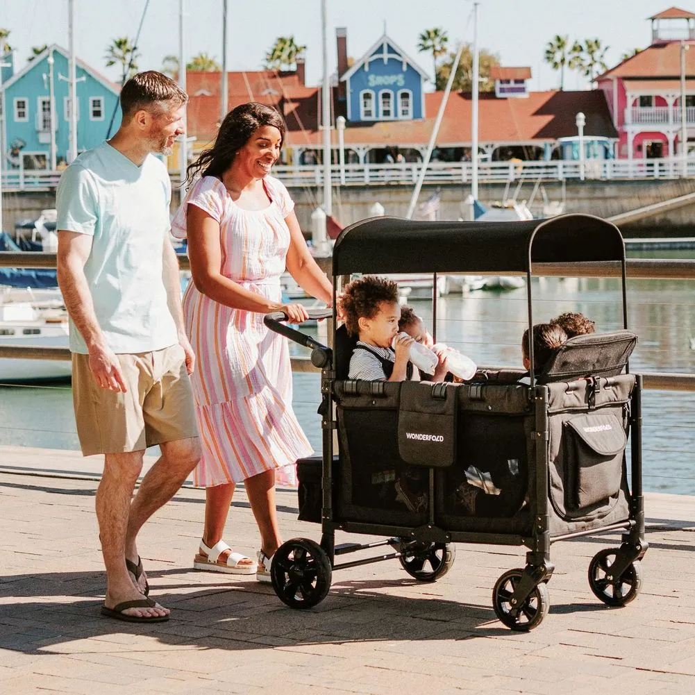 Wonderfold W4 Elite 4-Seat Stroller Wagon