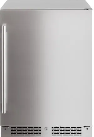 Zephyr: 24" Fridge Stainless Door